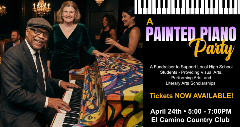 A Painted Piano Party: Support the Arts in Oceanside!